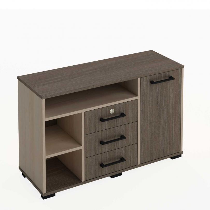 Тумба приставна права (6615R) АНШАР ГРУП 1100х400х680 мм